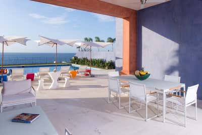  Beach Style Beach House Patio and Deck. Cabo San Lucas by Halcyon Design, LLC.