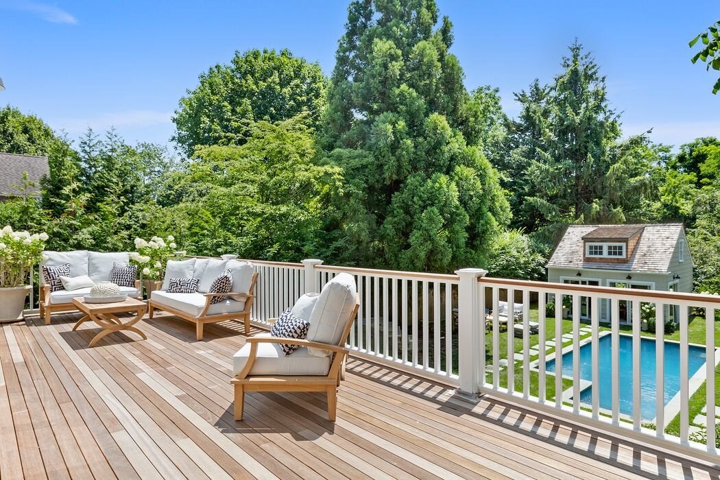 Beach Style Patio and Deck