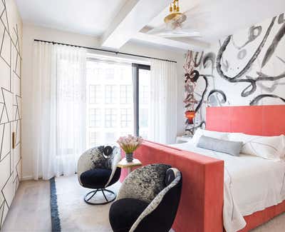  Contemporary Apartment Bedroom. Tribeca Residence by Ayromloo Design.