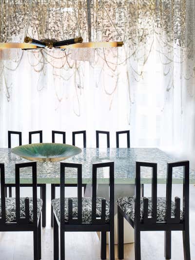 Contemporary Dining Room. Tribeca Residence by Ayromloo Design.