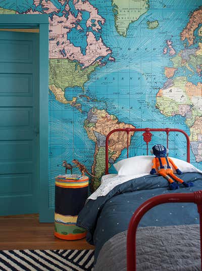  English Country Industrial Family Home Children's Room. Hemphill Park by Scheer & Co..