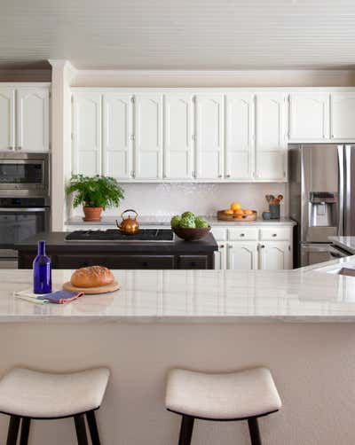  Coastal Minimalist Family Home Kitchen. Red Mesa by Scheer & Co..