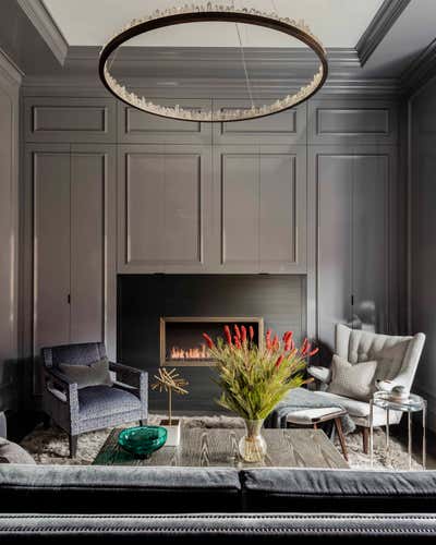  Contemporary Family Home Living Room. Beacon Street Residence by Elms Interior Design.