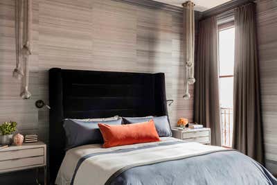  Contemporary Family Home Bedroom. Beacon Street Residence by Elms Interior Design.