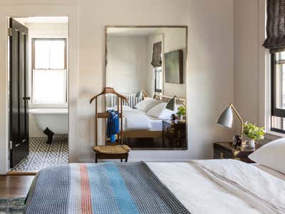  Eclectic Bachelor Pad Bedroom. Cambridge Massachusetts by Carter Design.