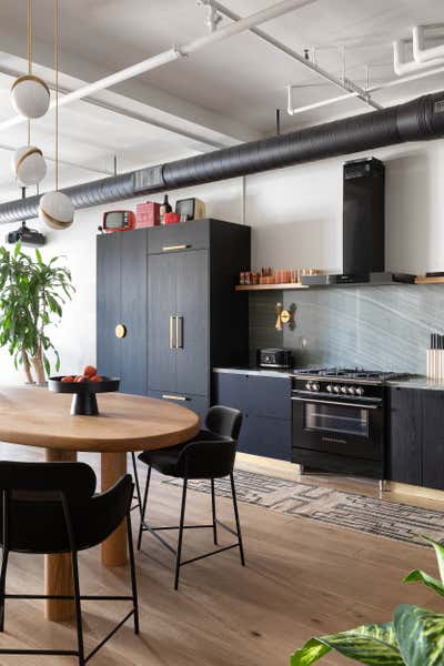  Contemporary Minimalist Apartment Kitchen. Broadway Loft by Cinquieme Gauche.