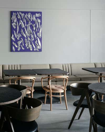  Modern Scandinavian Restaurant Bar and Game Room. TAKE RESTAURANT&CAFE by HIROYUKI TANAKA ARCHITECTS.