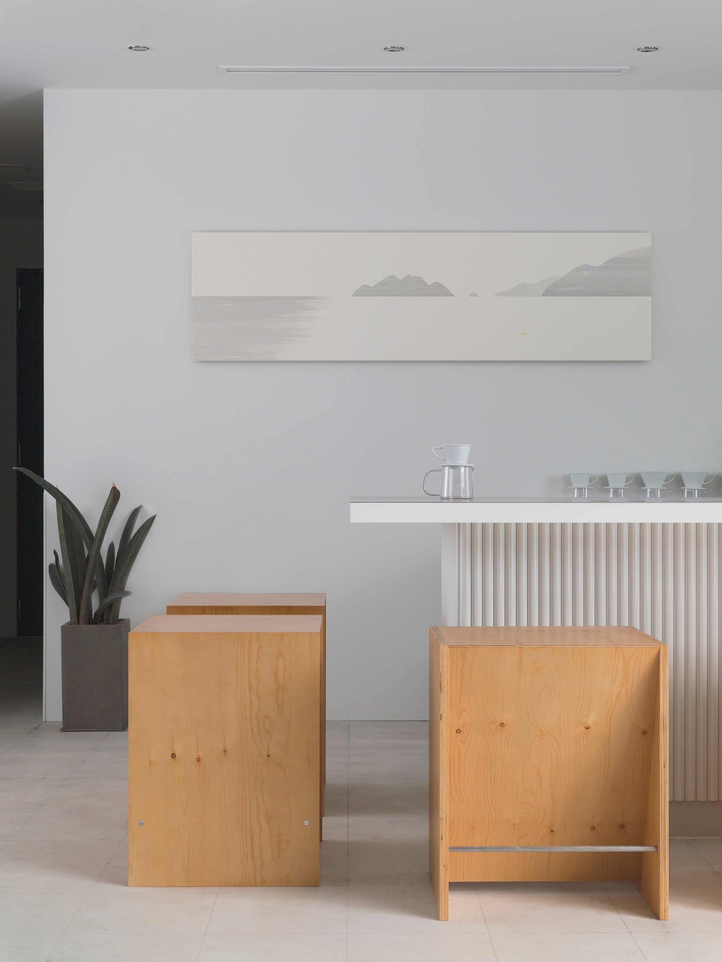 Beach Style Entry and Hall