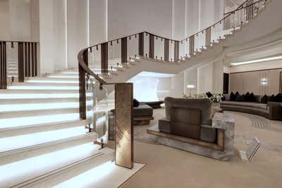  Art Deco Living Room. Clarges Mayfair  by Martin Kemp Design.