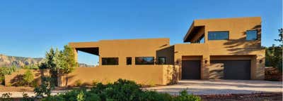  Eclectic Vacation Home Exterior. Desert Modern Home by Matt Dougan Design.