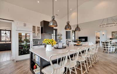  Beach Style Family Home Kitchen. Modern Farmhouse by Matt Dougan Design.
