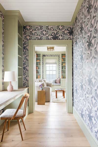  Maximalist Beach House Bedroom. Work Hard Play Harder by Cortney Bishop Design.