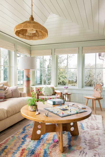  Transitional Beach House Living Room. Work Hard Play Harder by Cortney Bishop Design.