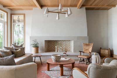 Transitional Family Home Living Room. Manor of Fact by Cortney Bishop Design.