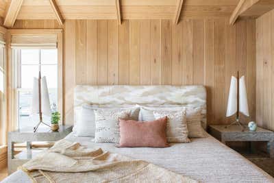  Bohemian Transitional Beach House Bedroom. Wright This Way by Cortney Bishop Design.