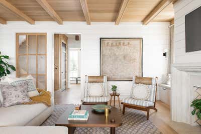  Bohemian Organic Beach House Living Room. Wright This Way by Cortney Bishop Design.