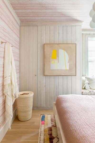  Minimalist Transitional Beach House Bedroom. Wright This Way by Cortney Bishop Design.
