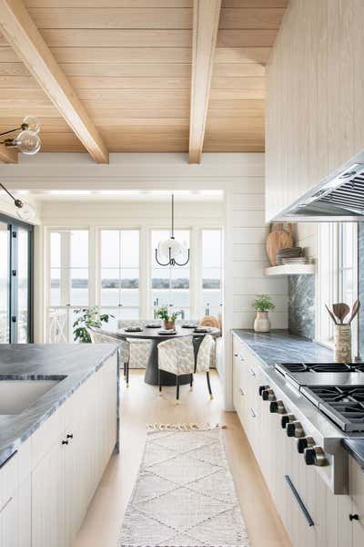  Bohemian Organic Beach House Kitchen. Wright This Way by Cortney Bishop Design.
