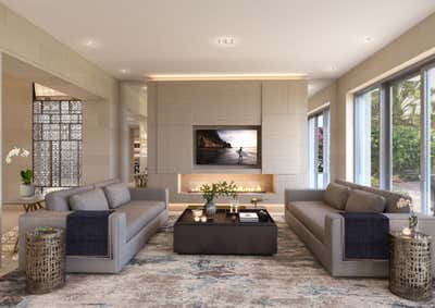  Modern Country House Living Room. Tala Villa by SACD.