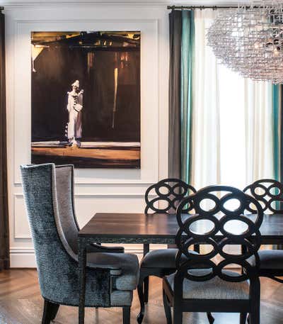 Eclectic Dining Room. 17th Street Residence by Tineke Triggs Artistic Designs For Living.