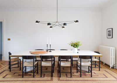  Modern Apartment Dining Room. Williamsburg Schoolhouse by White Arrow.
