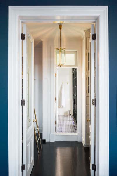 Modern Storage Room and Closet. Williamsburg Schoolhouse by White Arrow.