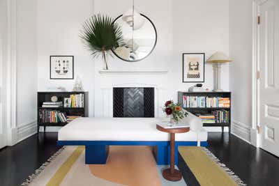  Modern Apartment Living Room. Williamsburg Schoolhouse by White Arrow.