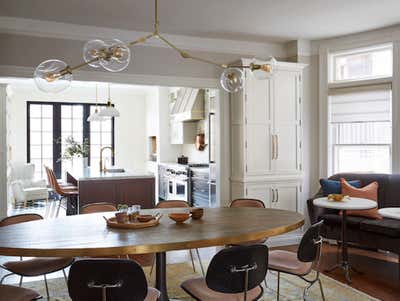  Craftsman Eclectic Family Home Open Plan. Blackstone by KitchenLab | Rebekah Zaveloff Interiors.