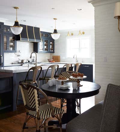  Craftsman French Family Home Kitchen. Keystone by KitchenLab | Rebekah Zaveloff Interiors.
