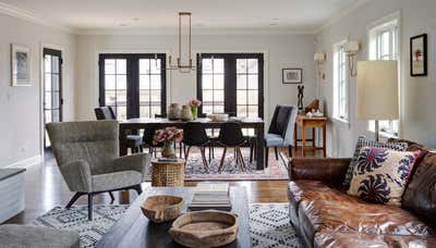  Craftsman Traditional Family Home Open Plan. Keystone by KitchenLab | Rebekah Zaveloff Interiors.