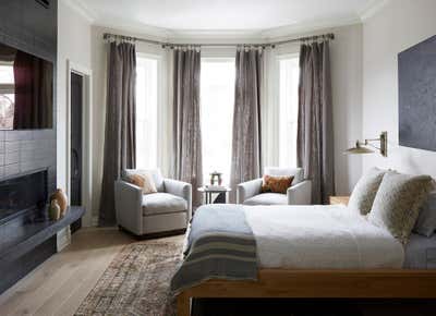  Transitional Family Home Bedroom. Logan by KitchenLab | Rebekah Zaveloff Interiors.