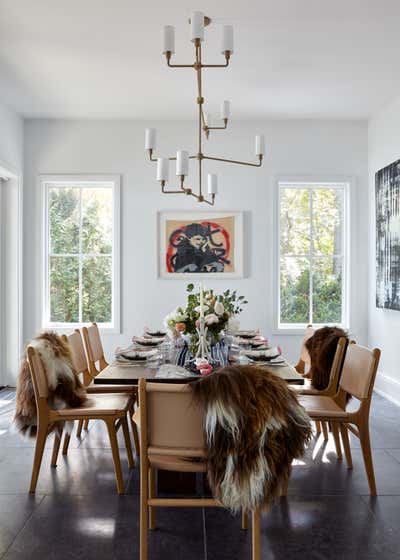  Minimalist Beach House Dining Room. Waterfront Sag Harbor Home by Katch Interiors.