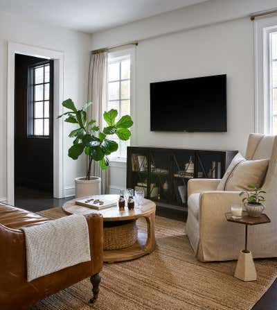  Transitional Family Home Living Room. English Cottage Remodel by reDesign home C H I C A G O.