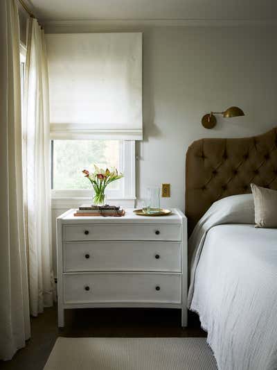  British Colonial Bedroom. English Cottage Remodel by reDesign home C H I C A G O.