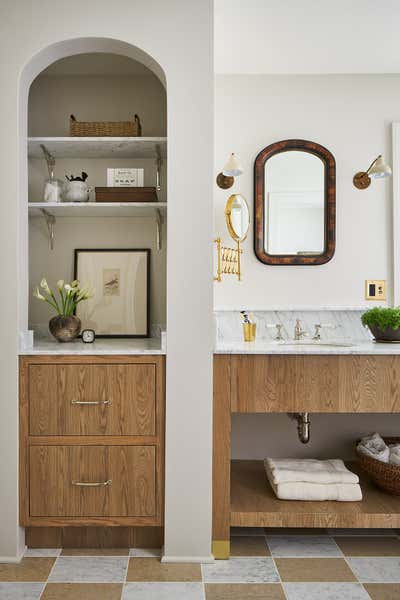  Mediterranean Bathroom. English Cottage Remodel by reDesign home C H I C A G O.