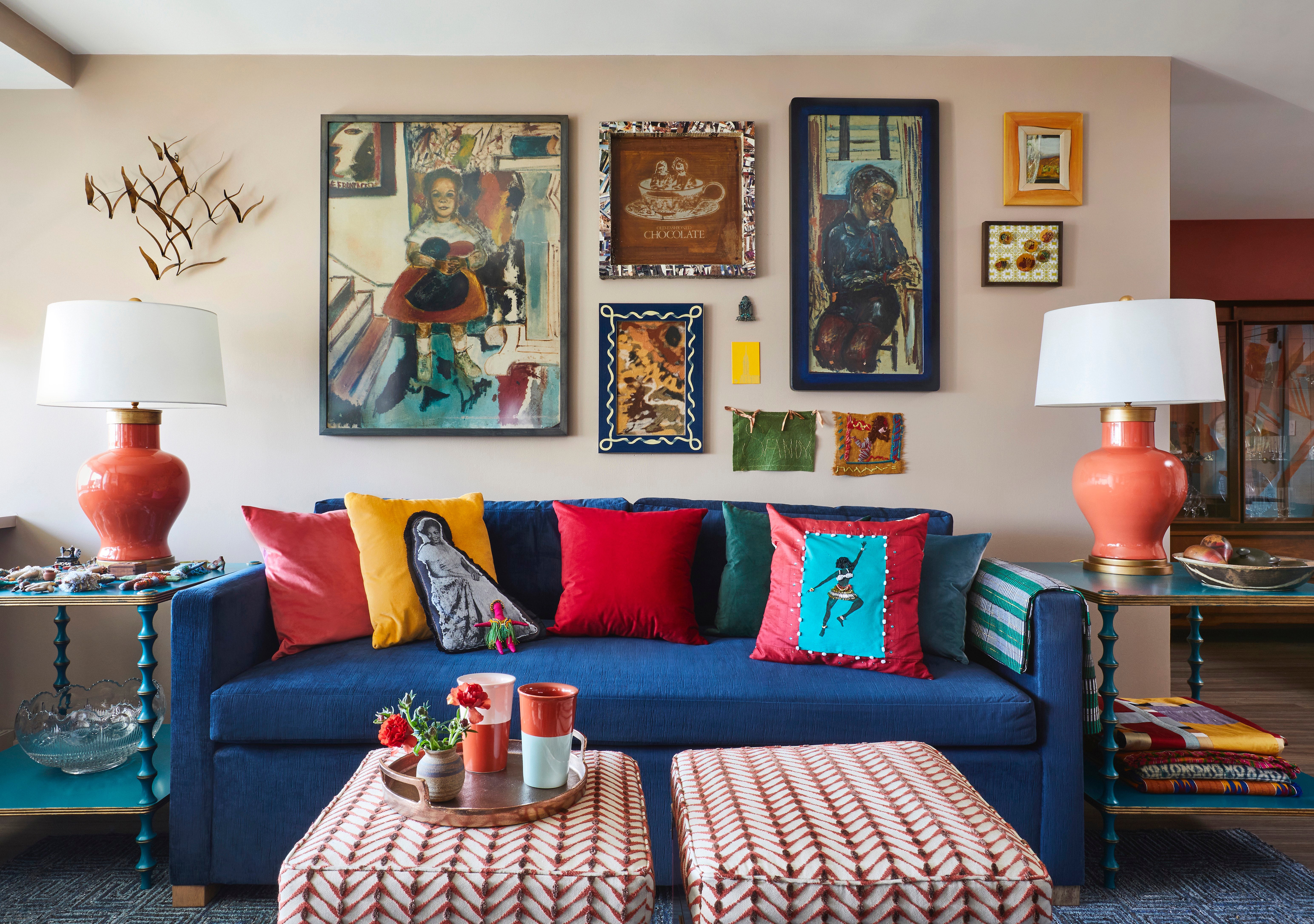 Eclectic Living Room