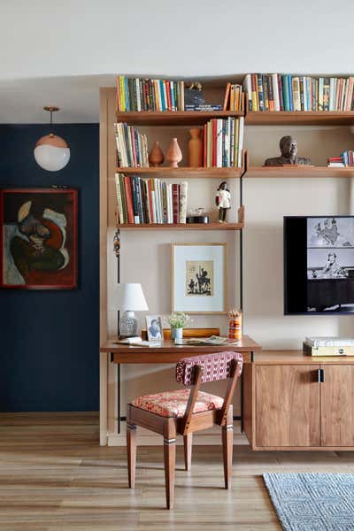  Mid-Century Modern Living Room. Williamsburg Brooklyn, NY Coop Apartment by Keita Turner Design.