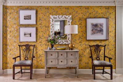  English Country Living Room. Alden Parkes Showhouse by Keita Turner Design.