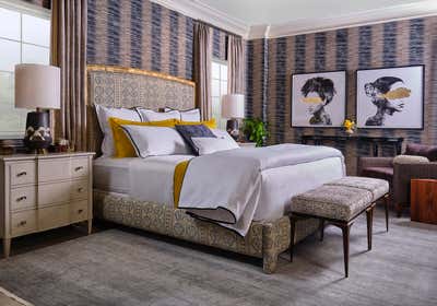  British Colonial Family Home Bedroom. Alden Parkes Showhouse by Keita Turner Design.