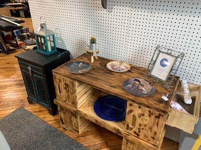  Rustic Kitchen. Utility Cart by Everything Ellis Designs.