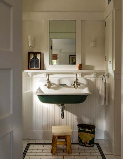  Craftsman Family Home Bathroom. Georgina by Reath Design.