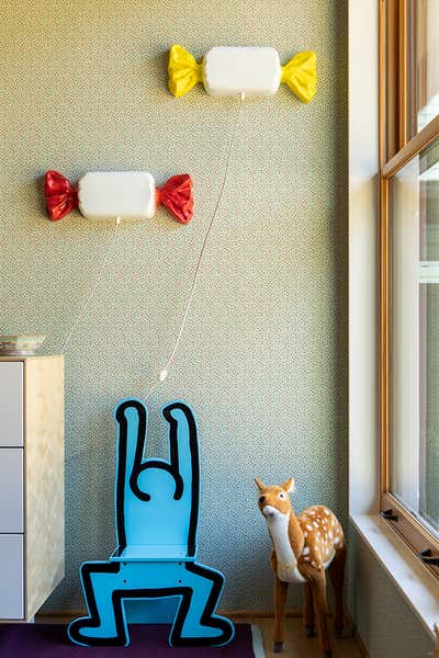  Mid-Century Modern Country Family Home Children's Room. Bend by Reath Design.