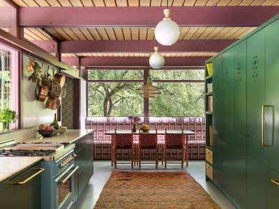  Mid-Century Modern Family Home Kitchen. Altadena by Reath Design.