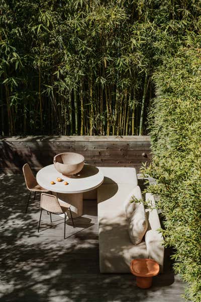 Asian Minimalist Family Home Patio and Deck. Noe Valley Residence by Studio AHEAD.