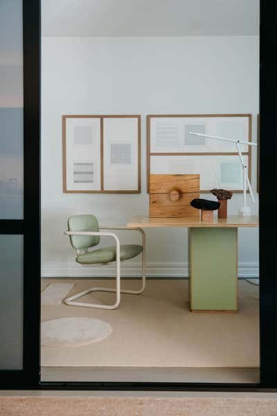  Transitional Family Home Office and Study. Noe Valley Residence by Studio AHEAD.