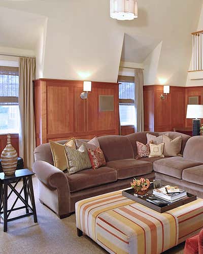  Transitional Family Home Living Room. South Orange, NJ  Dutch Colonial Residence by Keita Turner Design.