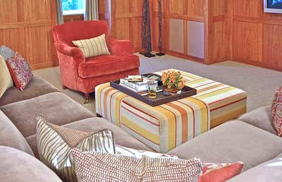  Rustic Living Room. South Orange, NJ  Dutch Colonial Residence by Keita Turner Design.
