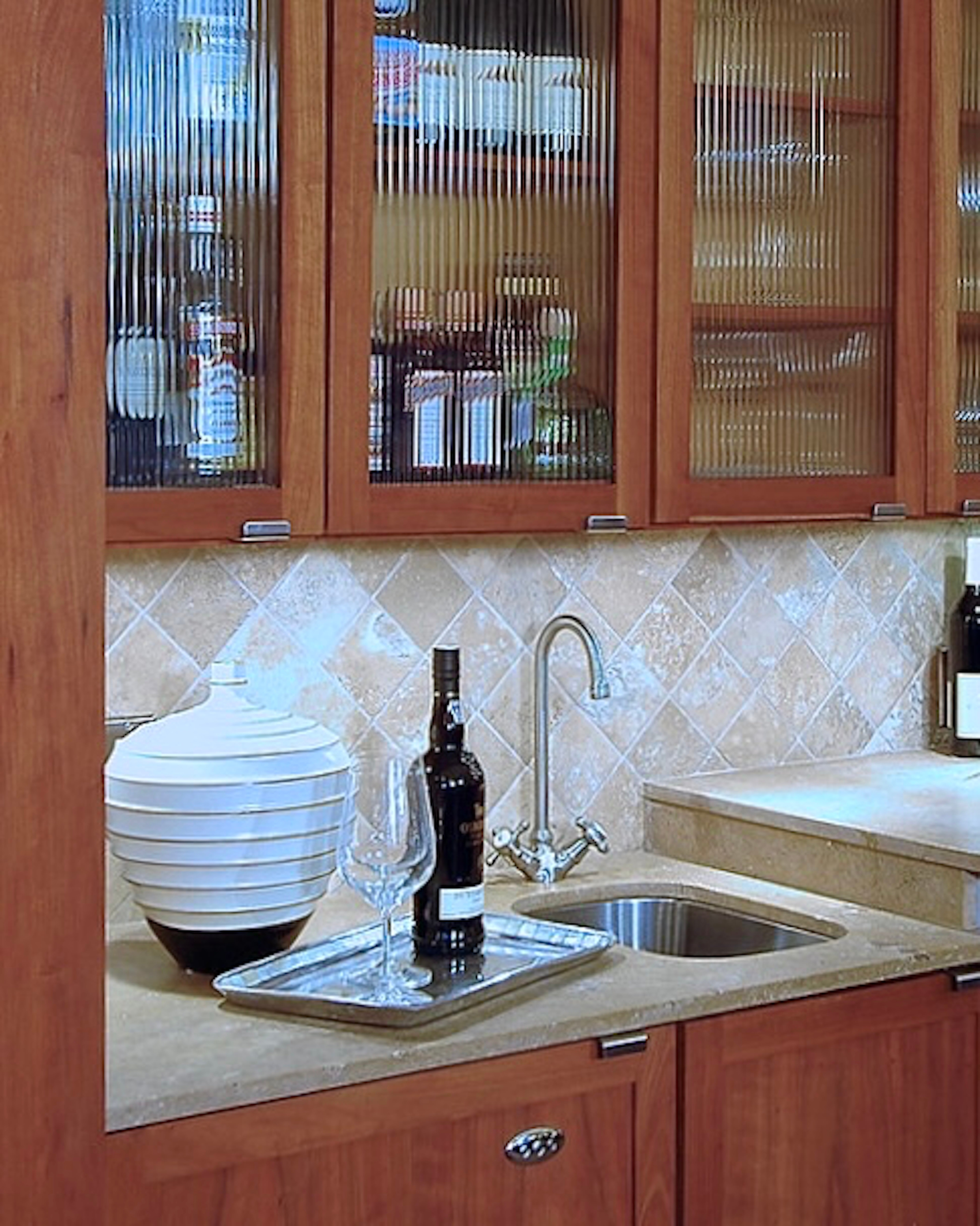 Contemporary Bar and Game Room