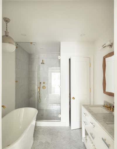  Country Bathroom. Carroll Gardens Townhouse  by The Brooklyn Home Co..