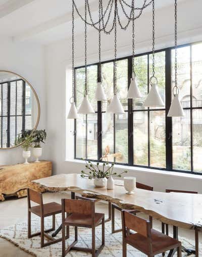 Contemporary Dining Room. Brooklyn Heights Townhouse  by The Brooklyn Home Co..